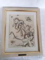 Aquarell Bild von Paul Basilius Barth, signiert.
