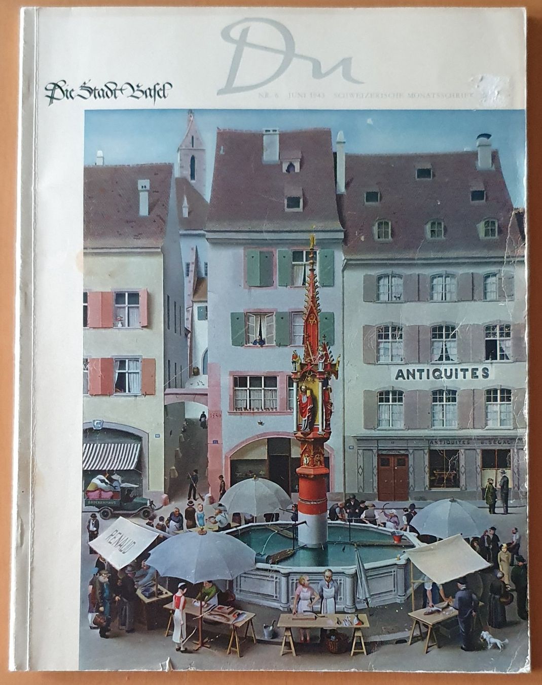 Zeitschriften & Magazine: Zeitschrift 1943 - Die Stadt Basel – Gebraucht aus Kreuzlingen von Rschweiz1