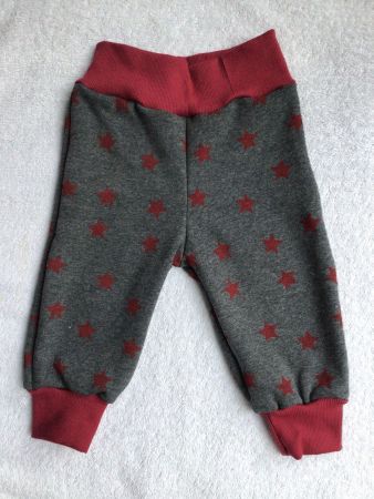 NEUE warme Pumphose Sterne 74/80