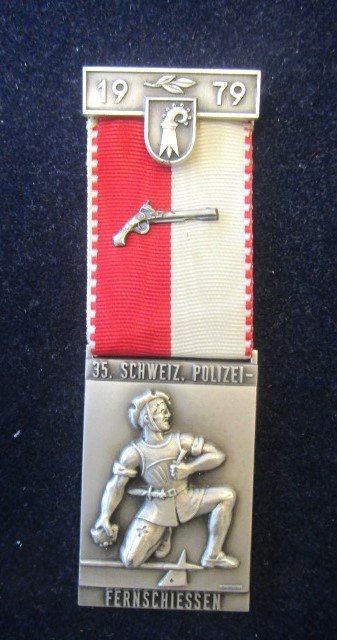 Medaglie: 35. Schweizerisches Polizeifernschiessen Basellandschaf 1979 – Usato da Luzern venduto da Horoskop1