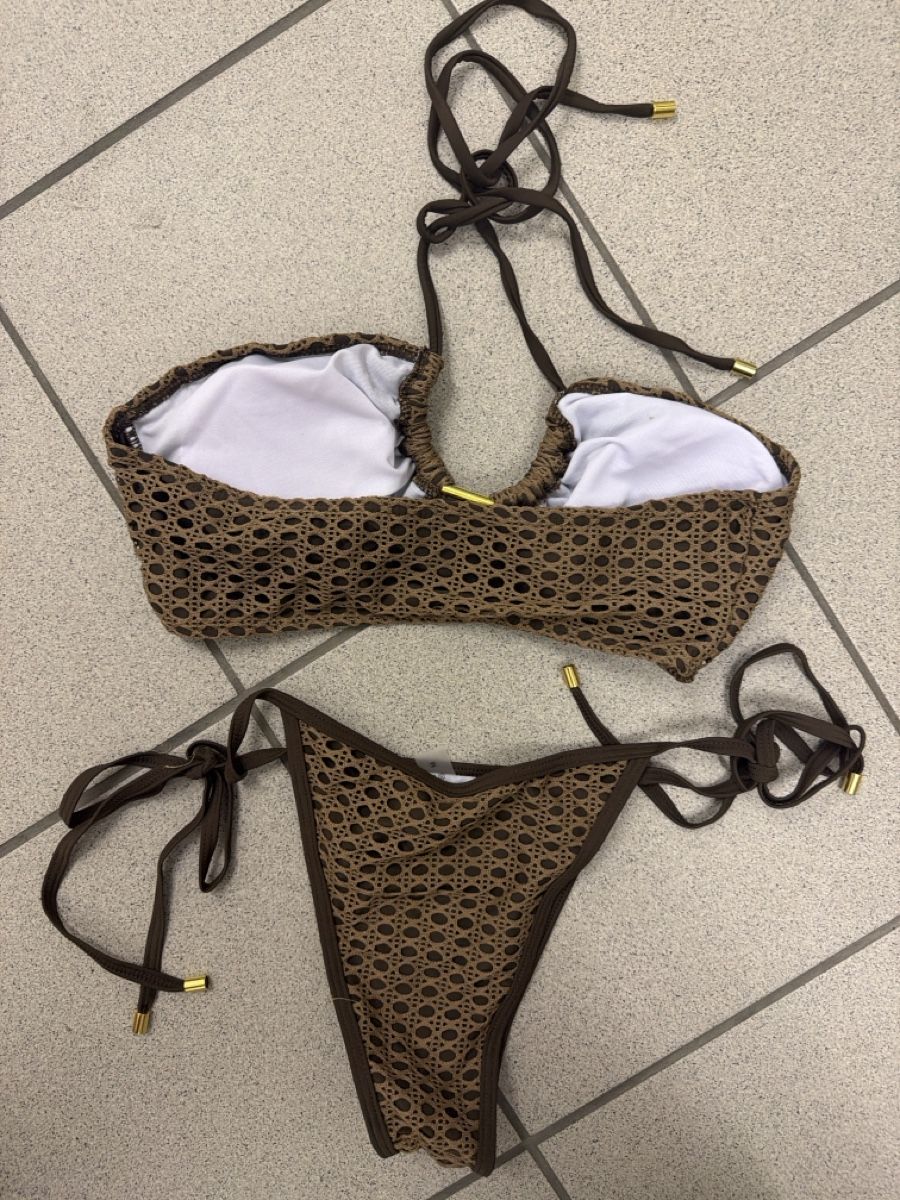Costumi da bagno & Bikini: neu Braunes Bikini Grösse M, Sommer  – Nuovo e nell'imballaggio originale da Weggis venduto da Doris 1