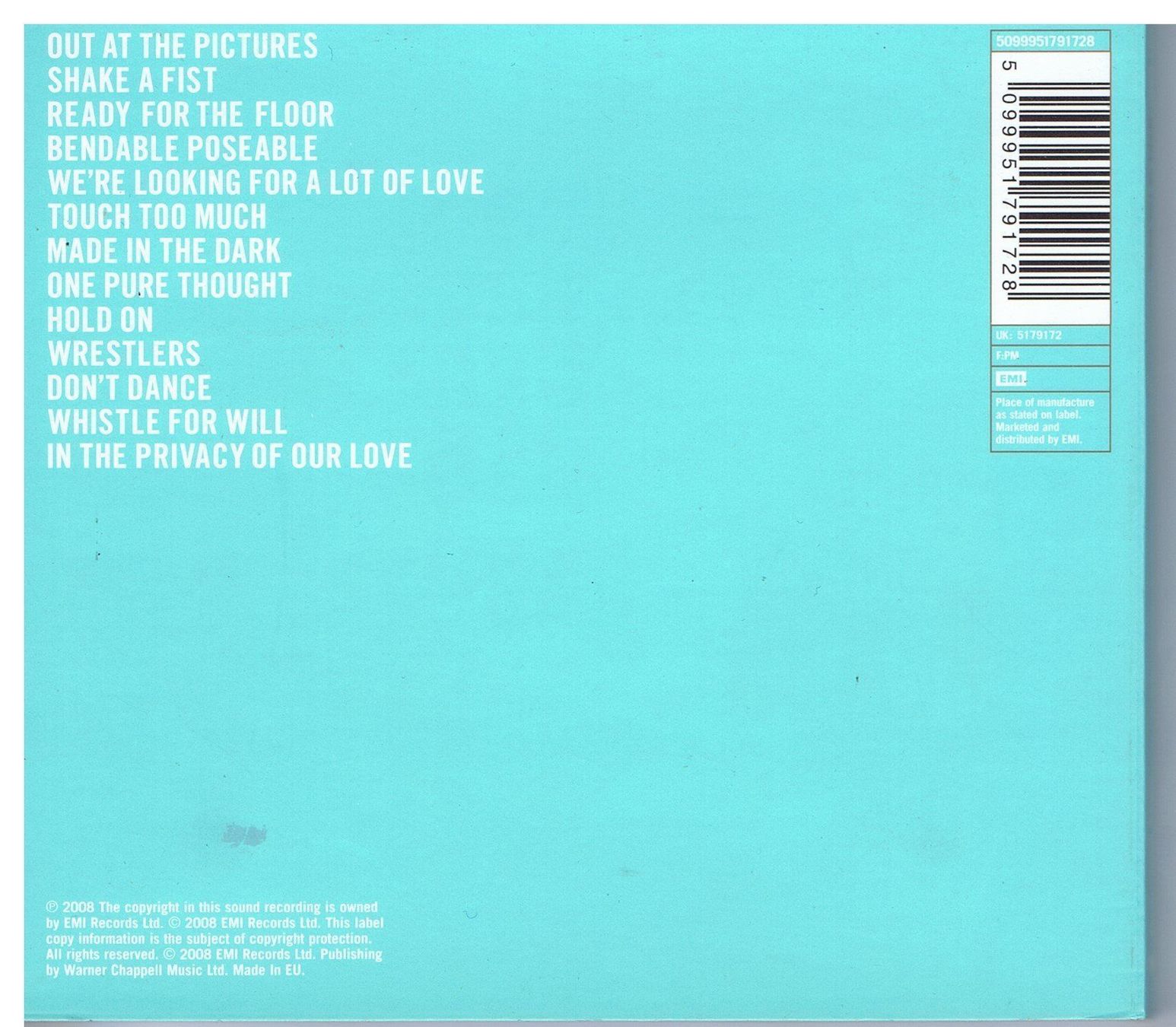 CDs: CD: Hot Chip / made in the dark – Gebraucht aus Unterengstringen von Lastchance 1