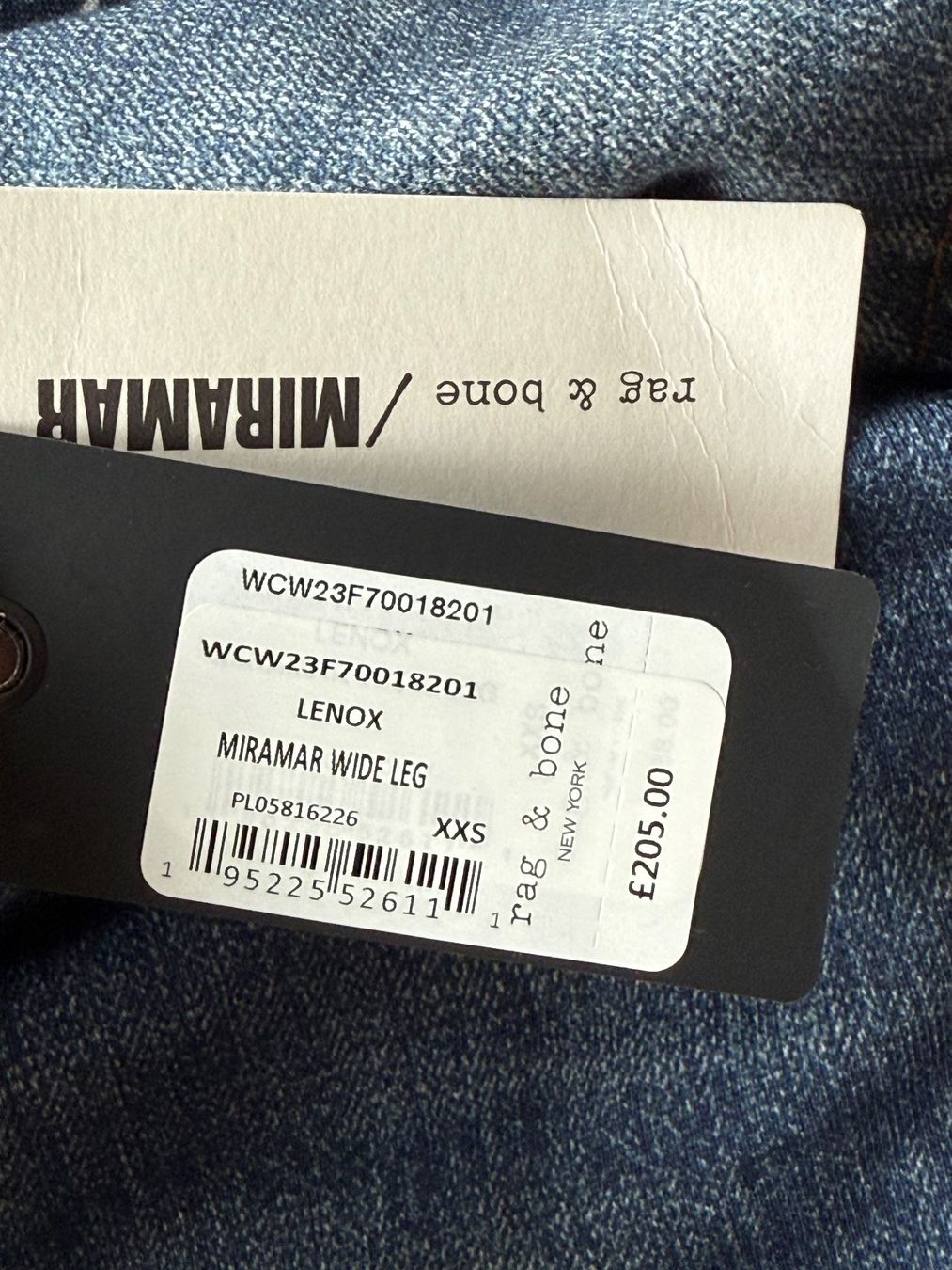 Jeans: Rag & Bone Miramar Pants – Nuovo e nell'imballaggio originale da Zürich venduto da fernandavendramin 6