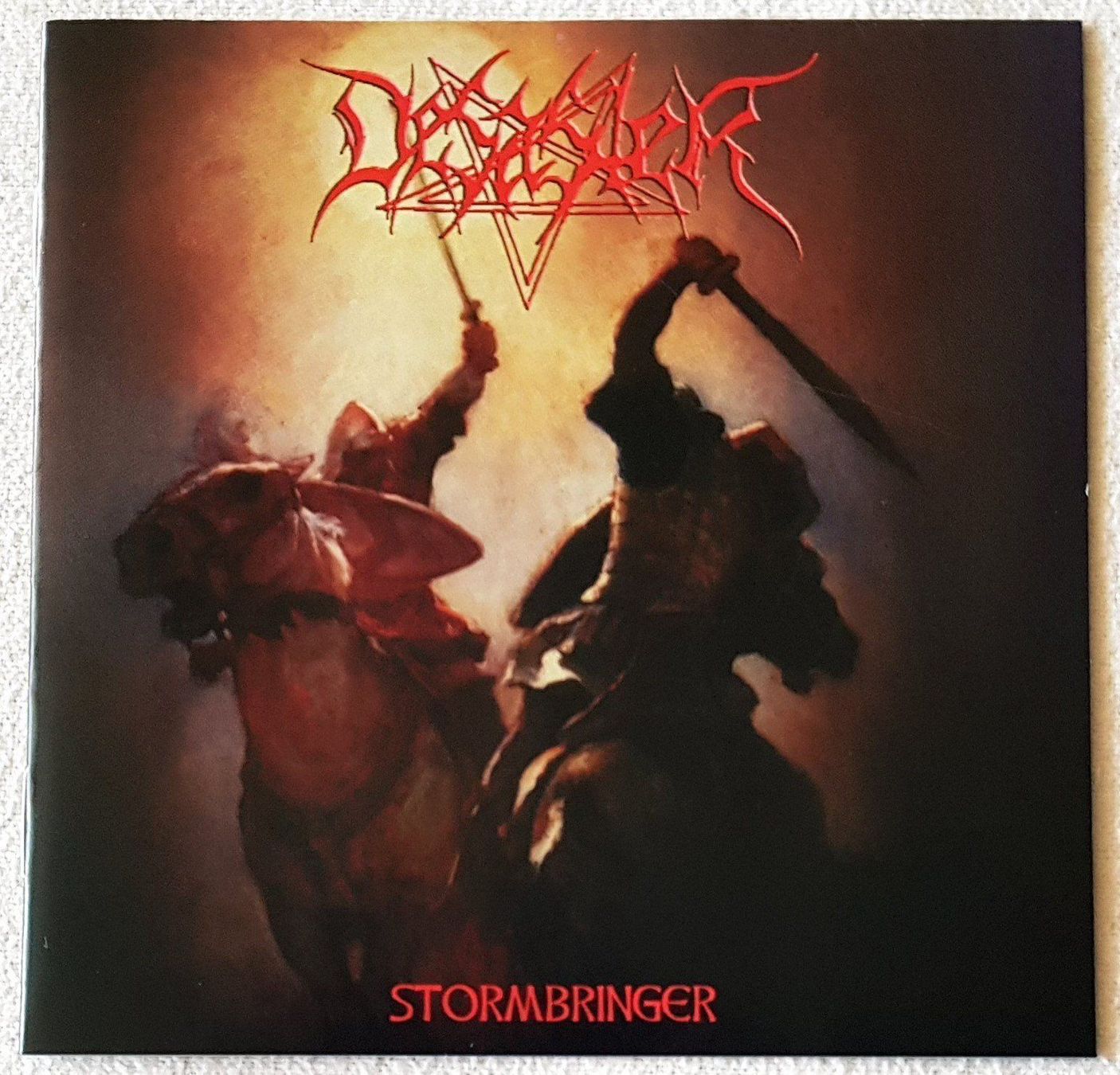 CD: Desaster ‎– Stormbringer - CD - 1997 - First Press – Usato da Uster venduto da Zardodel