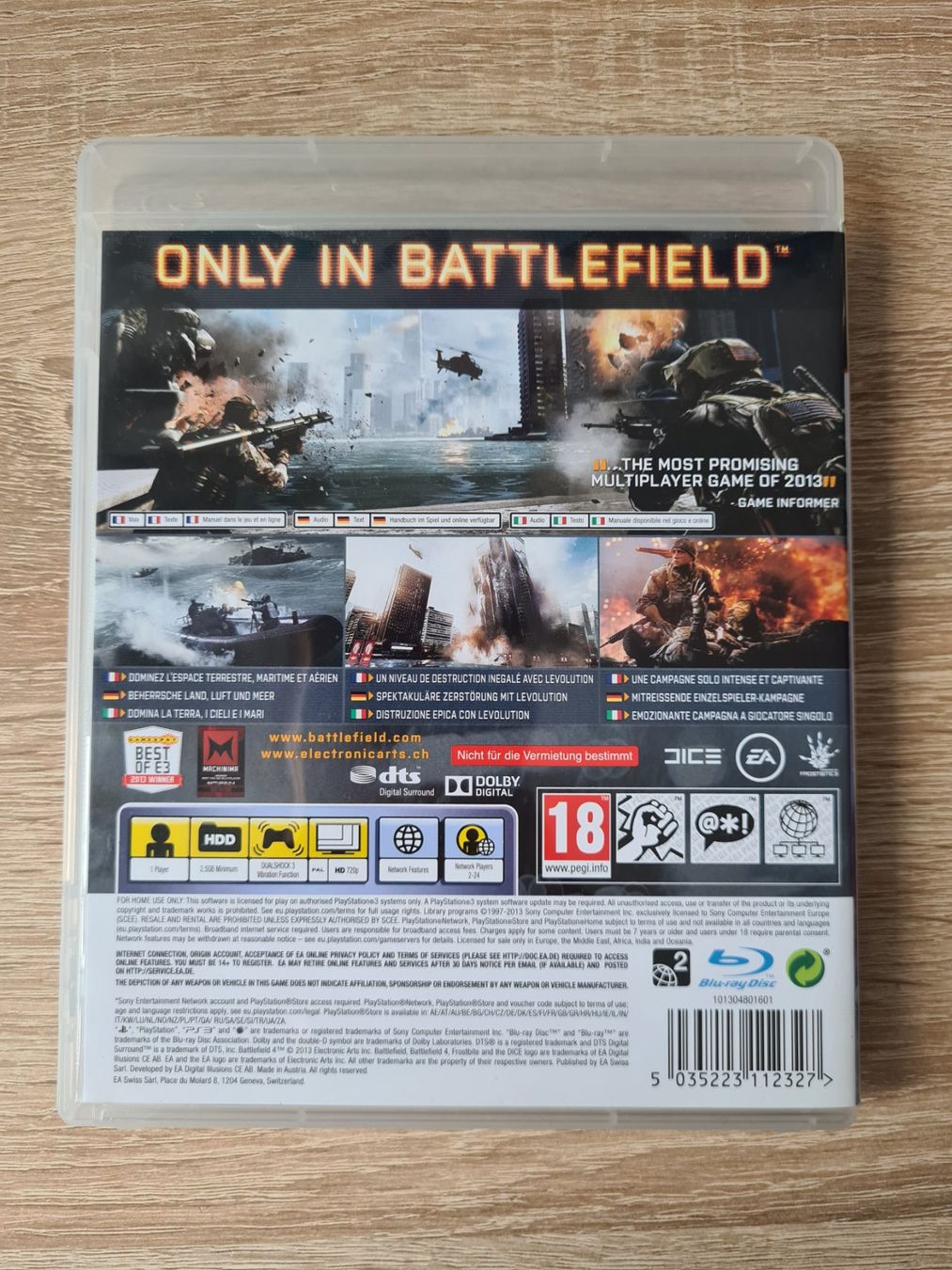 Spiele: Battlefield 4 (Multilanguage) - PS3 – Gebraucht aus Carouge GE von Gasco 1