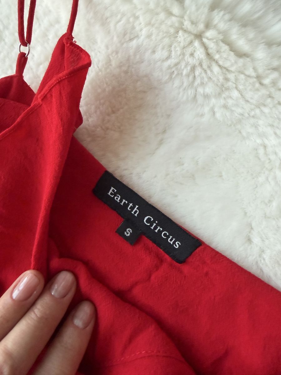 Vestiti: Schönes rotes Sommerkleid - Größe S – Nuovo (secondo la descrizione) da Horgen venduto da Christina93Jolina 2