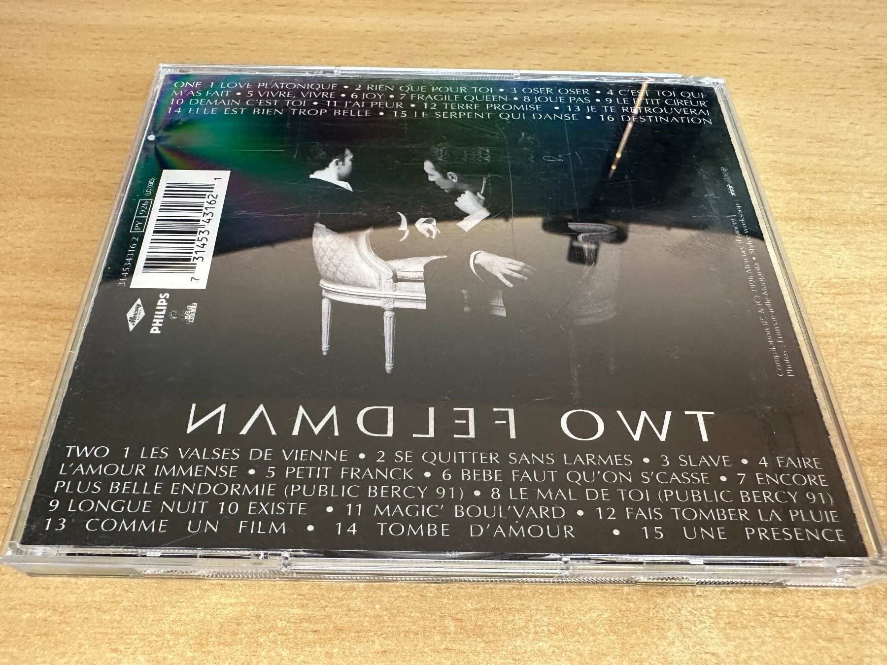 CD: D4 François Feldman – Two Feldman - 2 CD – Usato da Rikon im Tösstal venduto da Alpenmutz 1