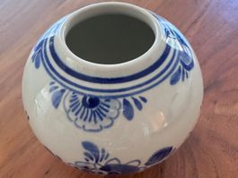 Original Delfter Blau Kugelvase – Schoonhoven Holland