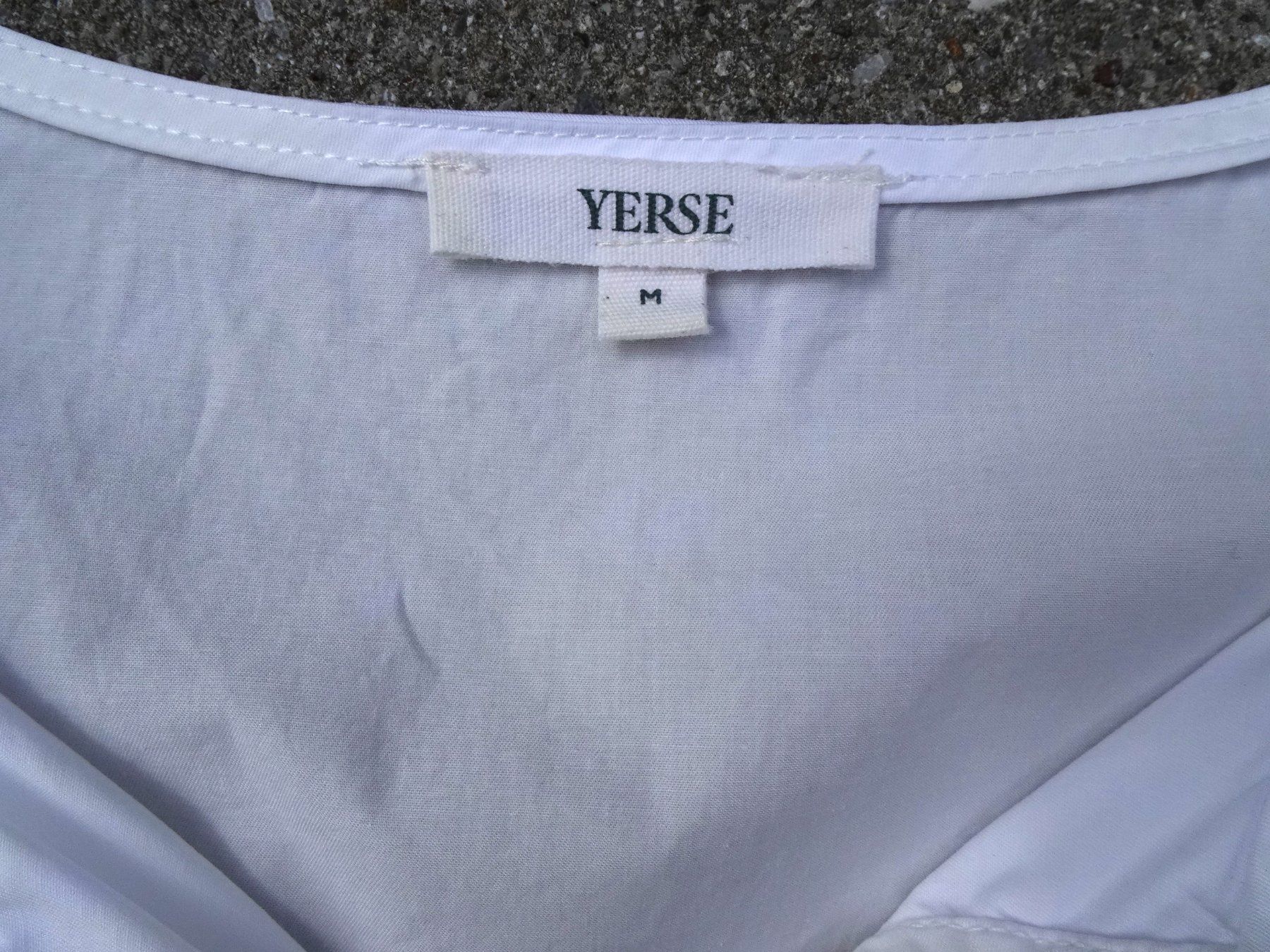 Camicette: Yerse Bluse weiss Schleifen Gr. M 38 – Usato da Winterthur venduto da blumeblau77 2