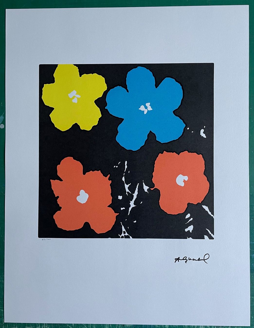 Foto & Immagini: Andy Warhol - Flowers 62/100 - Neu eingetroffen – Nuovo e nell'imballaggio originale da Adligenswil venduto da O_D_E_O_N 1