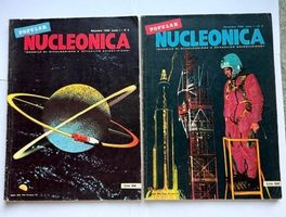 5 Riviste Popular Nucleonica anni 1960-1961 usato