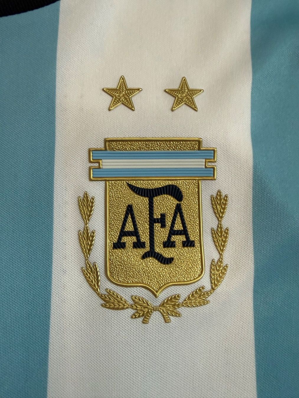 Adidas Canottiere & Pantaloni: Maillot Argentine Messi player issue – Usato da La Chaux-de-Fonds venduto da nahuelshim 4