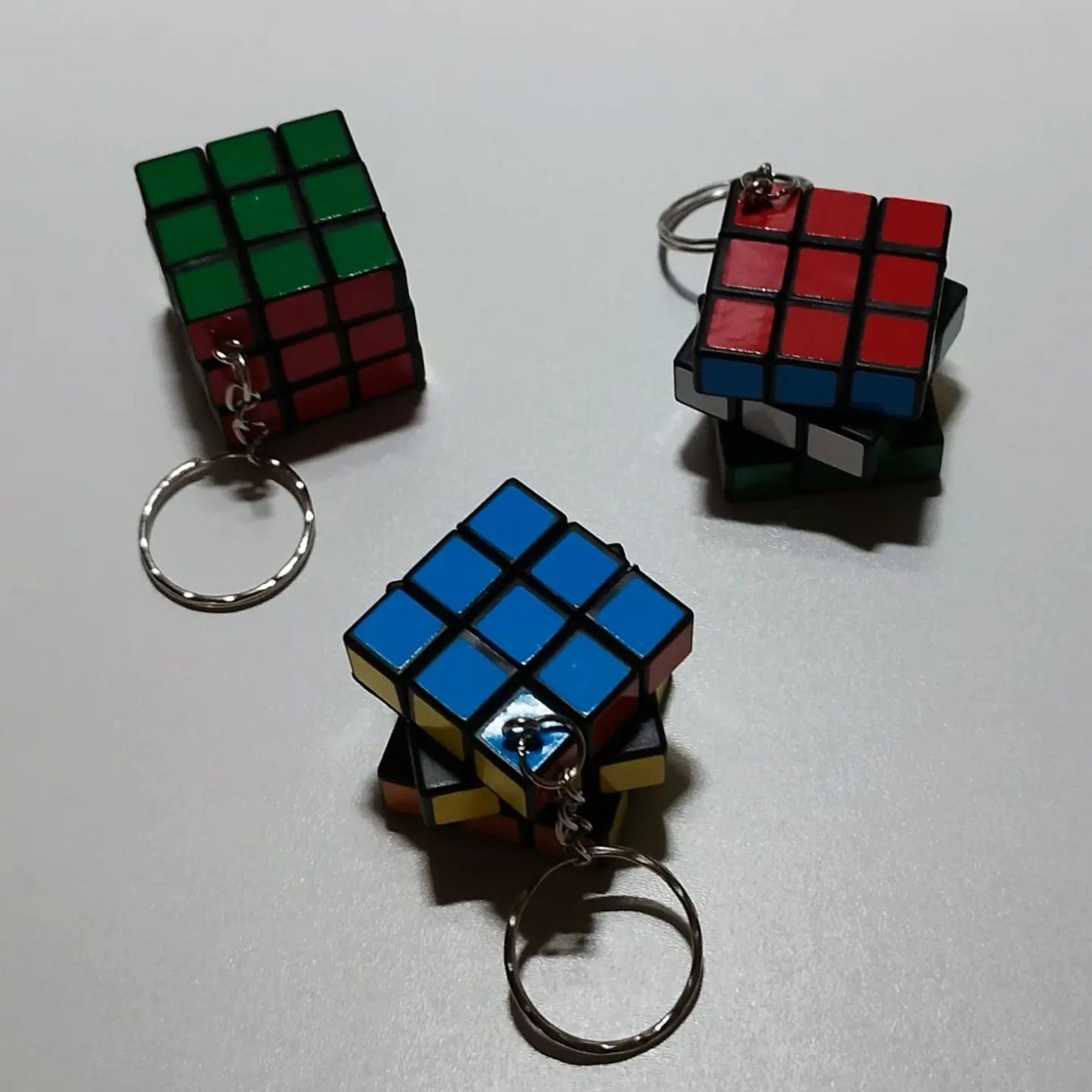 Portachiavi: Set mit 31 Magic Cube-Schlüsselanhängern – Nuovo e nell'imballaggio originale da Winterthur venduto da pir_pt