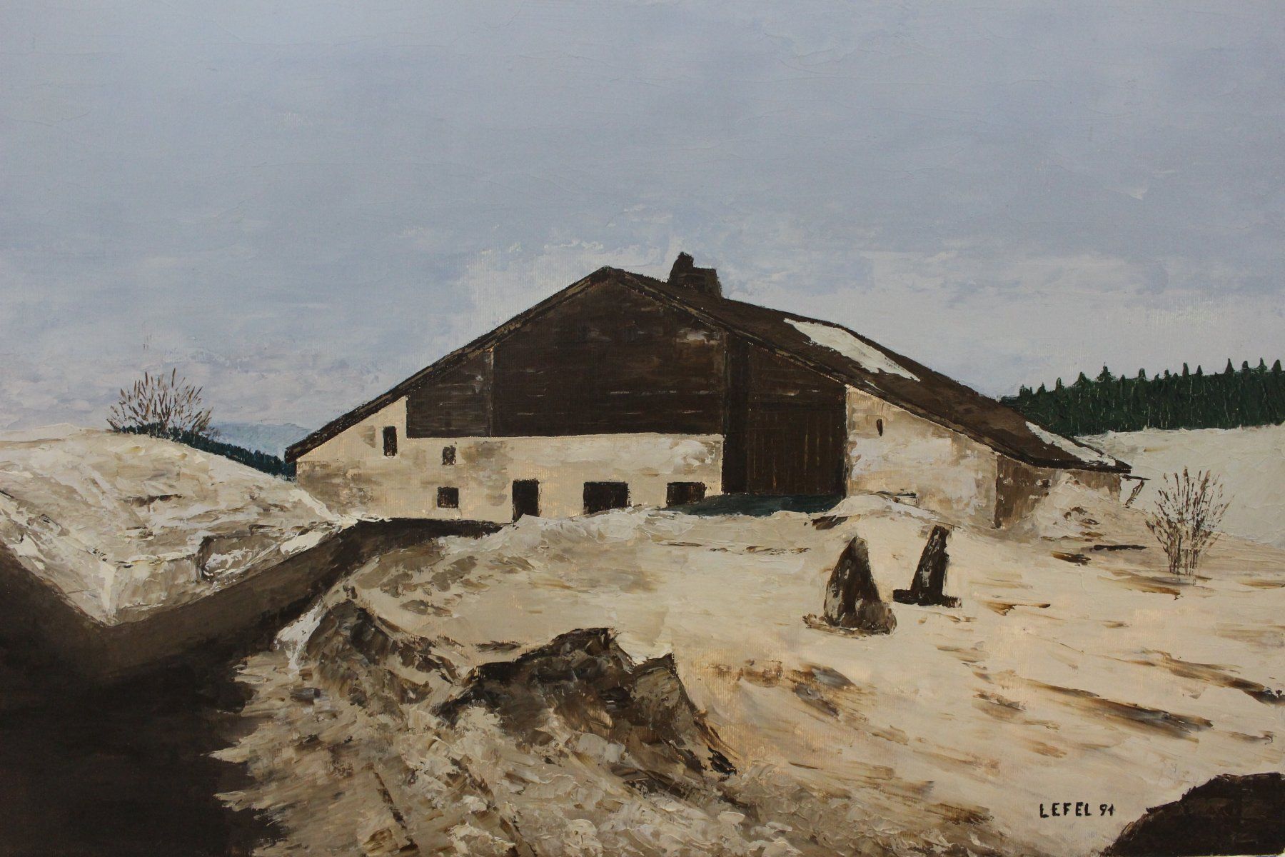 Tableaux: Ferme du Grand Cachot Devant – D'occasion à Fleurier par Akvdt 1