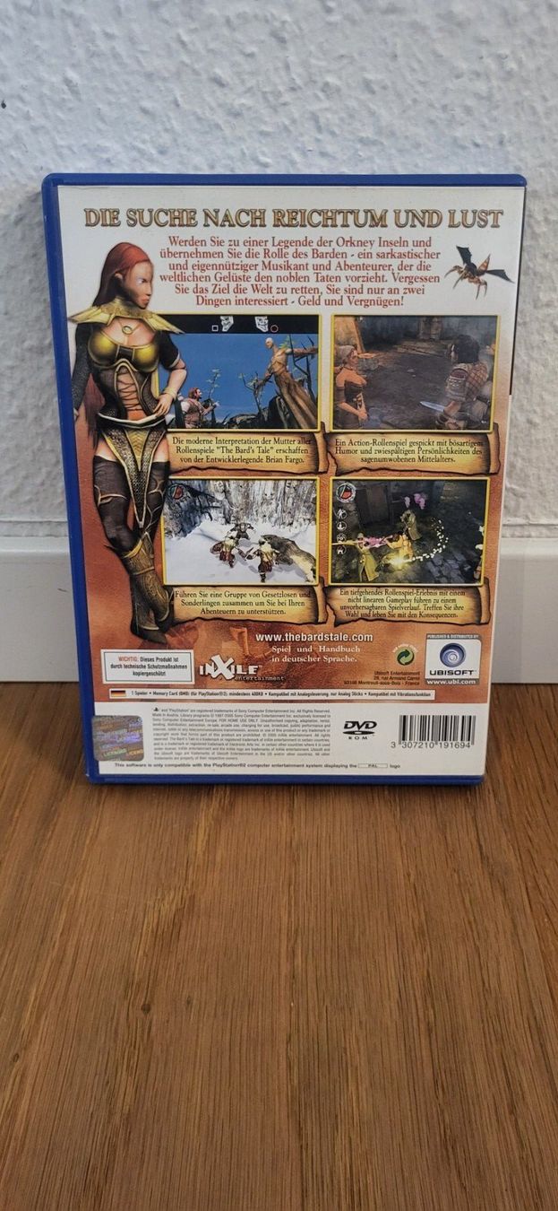 Sony Giochi: PS2 - The Bard's Tale – Usato da Münsingen venduto da Heroism2010 1