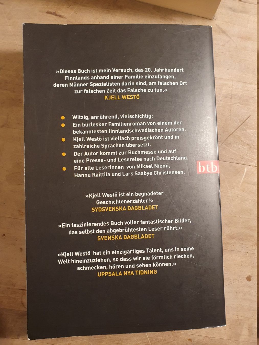 Bücher: Vom Risiko, ein Skrake zu sein Kjell Westö BTB – Gebraucht aus Zürich von loosebone 1