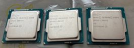 3 Stück Intel Celeron G1850 Prozessoren