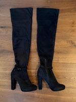 Stiefel Overknees Kunstleder Grösse 36