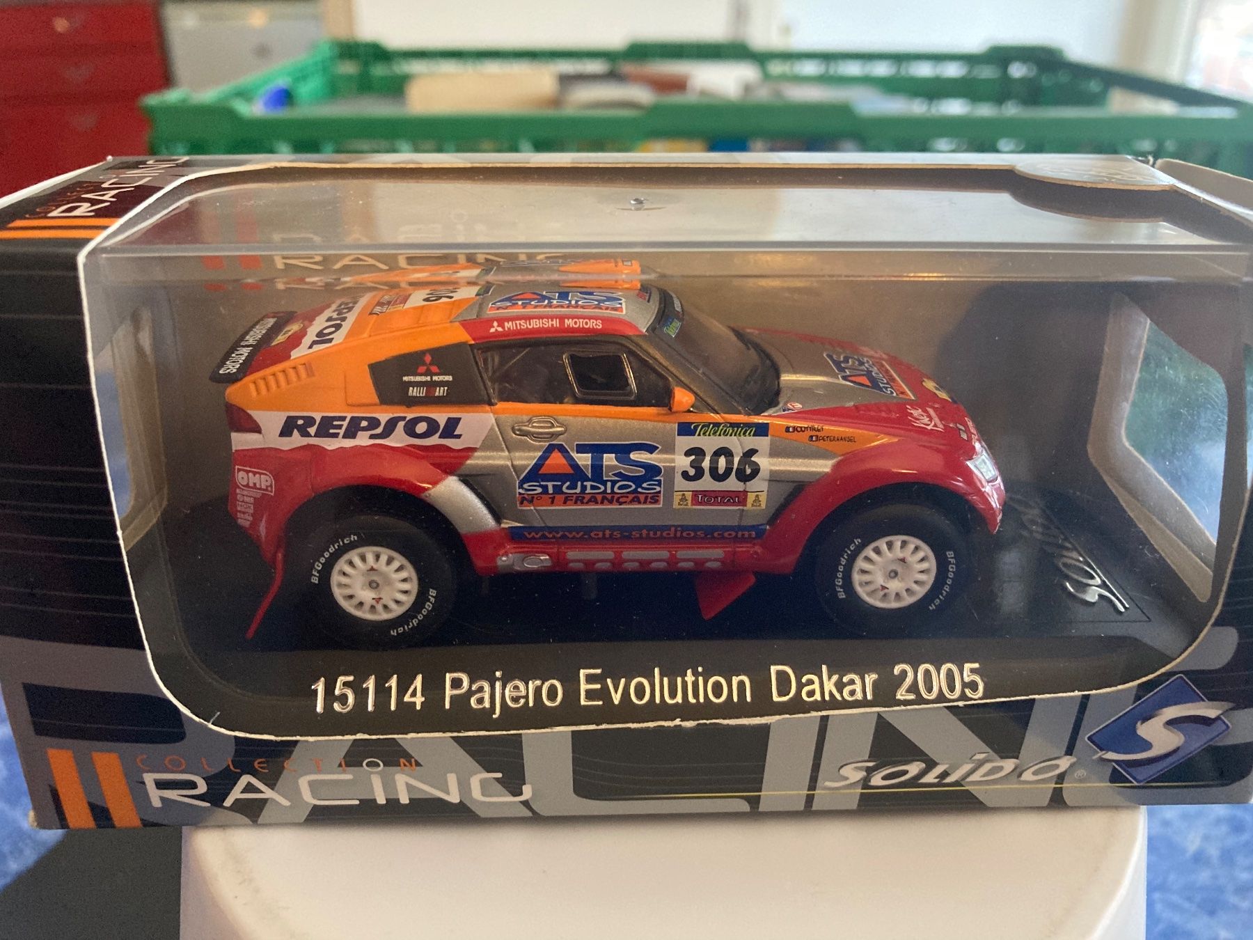 Solido Modellini d'auto: Pajero evo Dakar 2005 Solido 1/43 – Usato da Versoix venduto da Jeannot57 1