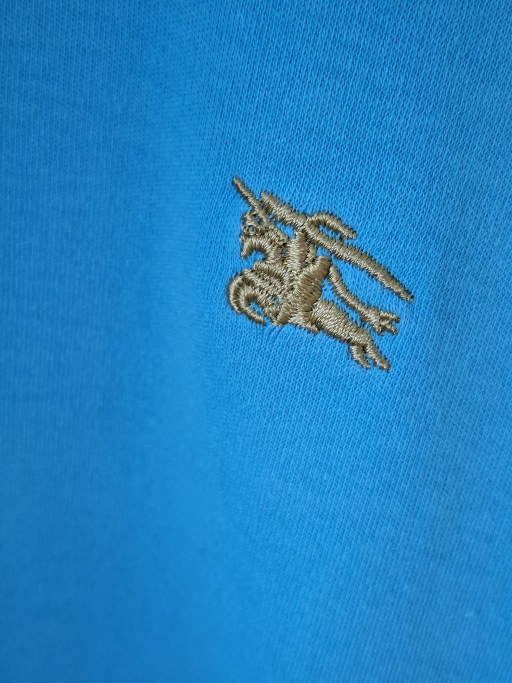 Burberry Magliette Polo: Polo Burberry turquoise, taille M,  – Usato da Renens VD venduto da ser_j2fn 1