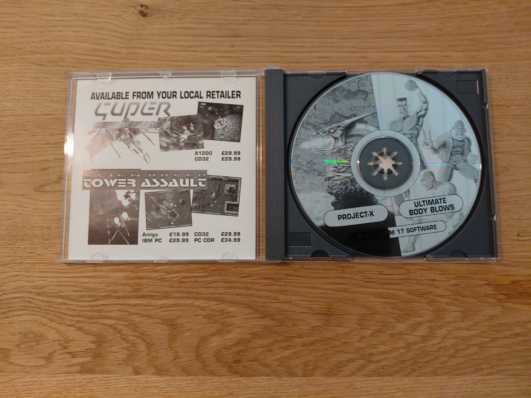 Commodore PC: Amiga CD32 Spiele Projekt X & Ultimate Body Blows – Usato da Beringen venduto da Beringen75 1