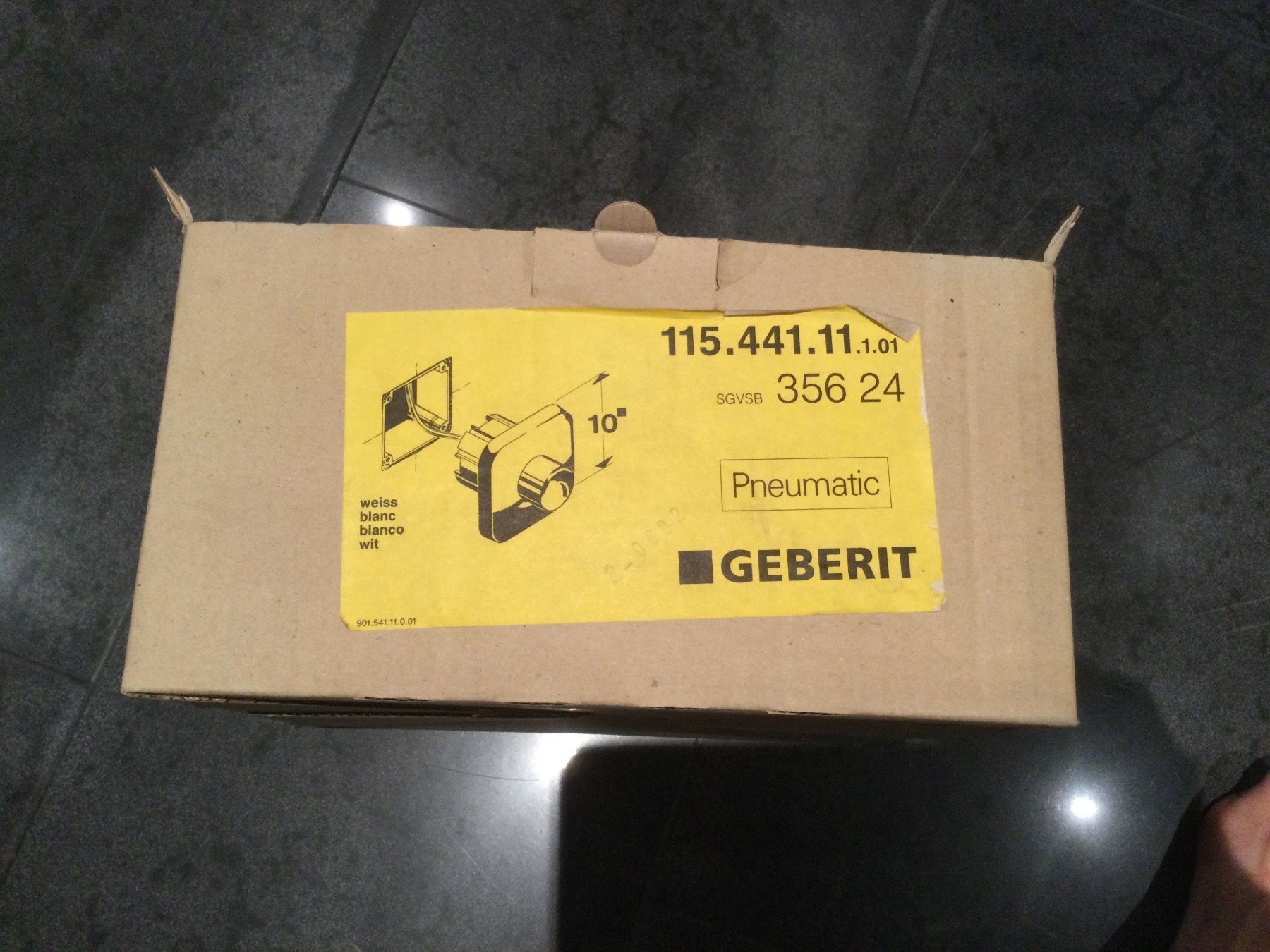Geberit WC: WC Spülung Geberit Pneumatic – Nuovo e nell'imballaggio originale da Pratteln venduto da andrea9669 1