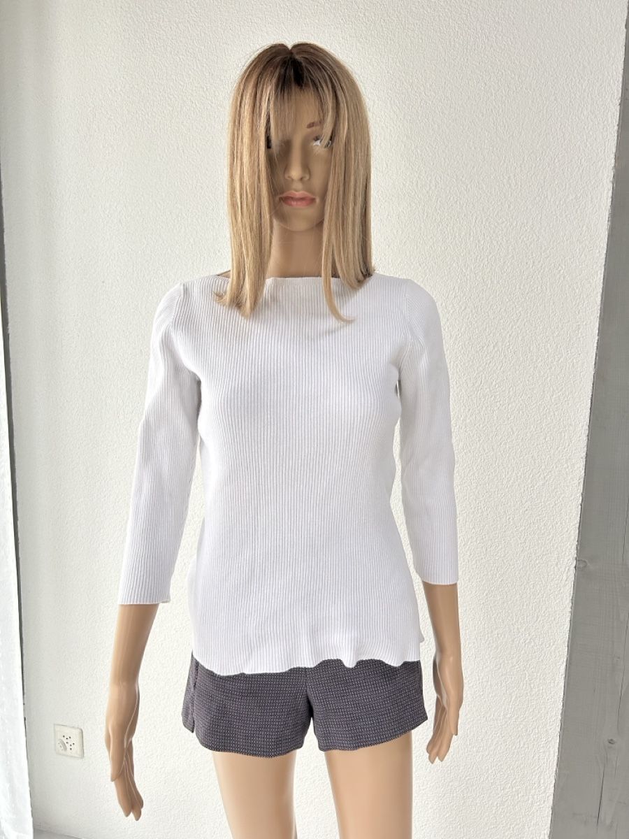Ralph Lauren Maglioni & Felpe: Ralph Lauren White Top, Ribbed, Size M, Great Cond. – Usato da Saland venduto da ele_vc96