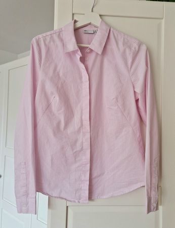 Rosa gestreifte Bluse, asos design, Grösse S