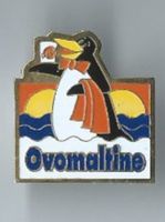 Ovomaltine Pinguin Pin, tolles Sammlerstück!