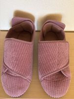 Hausschuhe Homtop, Cord rosa, Grösse 41, wie neu!