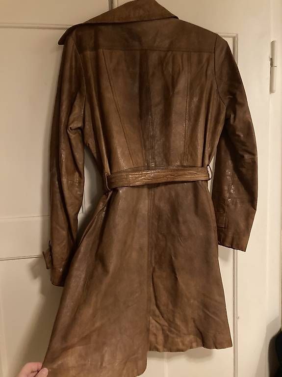 Cappotti: Damen Ledertrenchcoat – Usato da Zürich venduto da ElineK 2