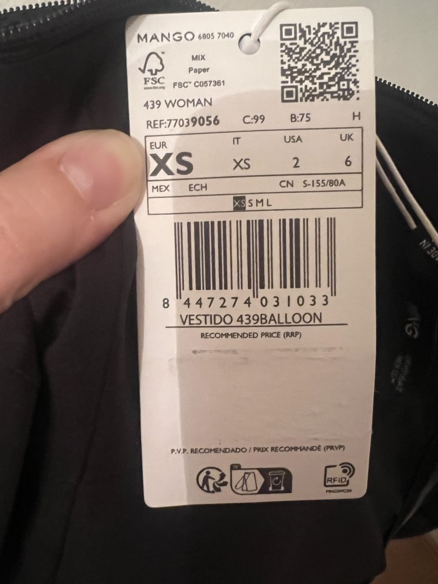 Mango Vestiti: Neues Mango Kleid Ballon-Rockteil – Nuovo e nell'imballaggio originale da Niederhasli venduto da aleksandra.st 7