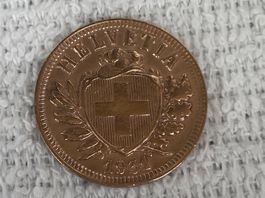 2 centimes/rappen 1931