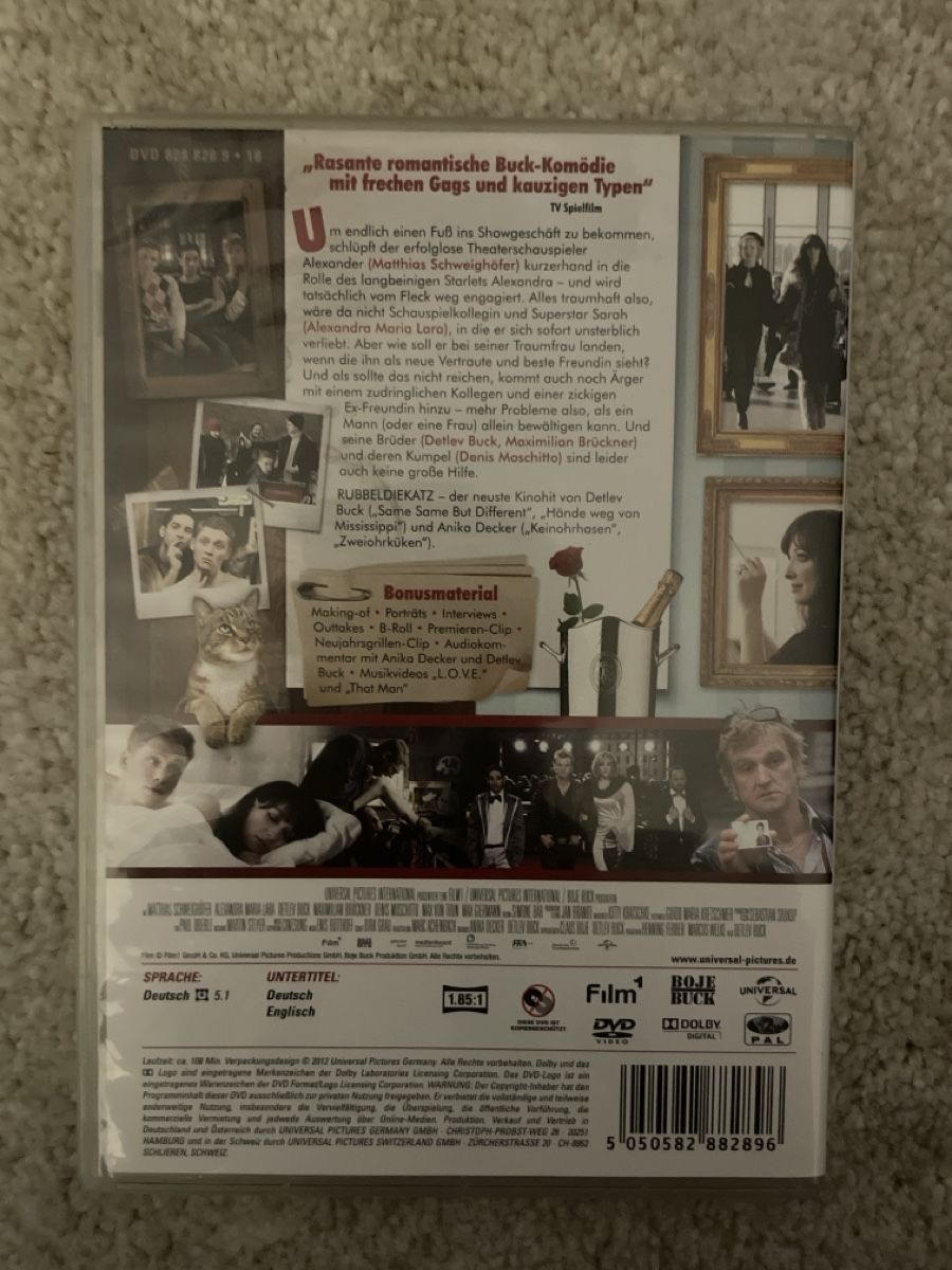 Tutti i DVDs: DVD Rubbel die Katz, Top Zustand – Nuovo (secondo la descrizione) da Arbon venduto da llaauraa 1