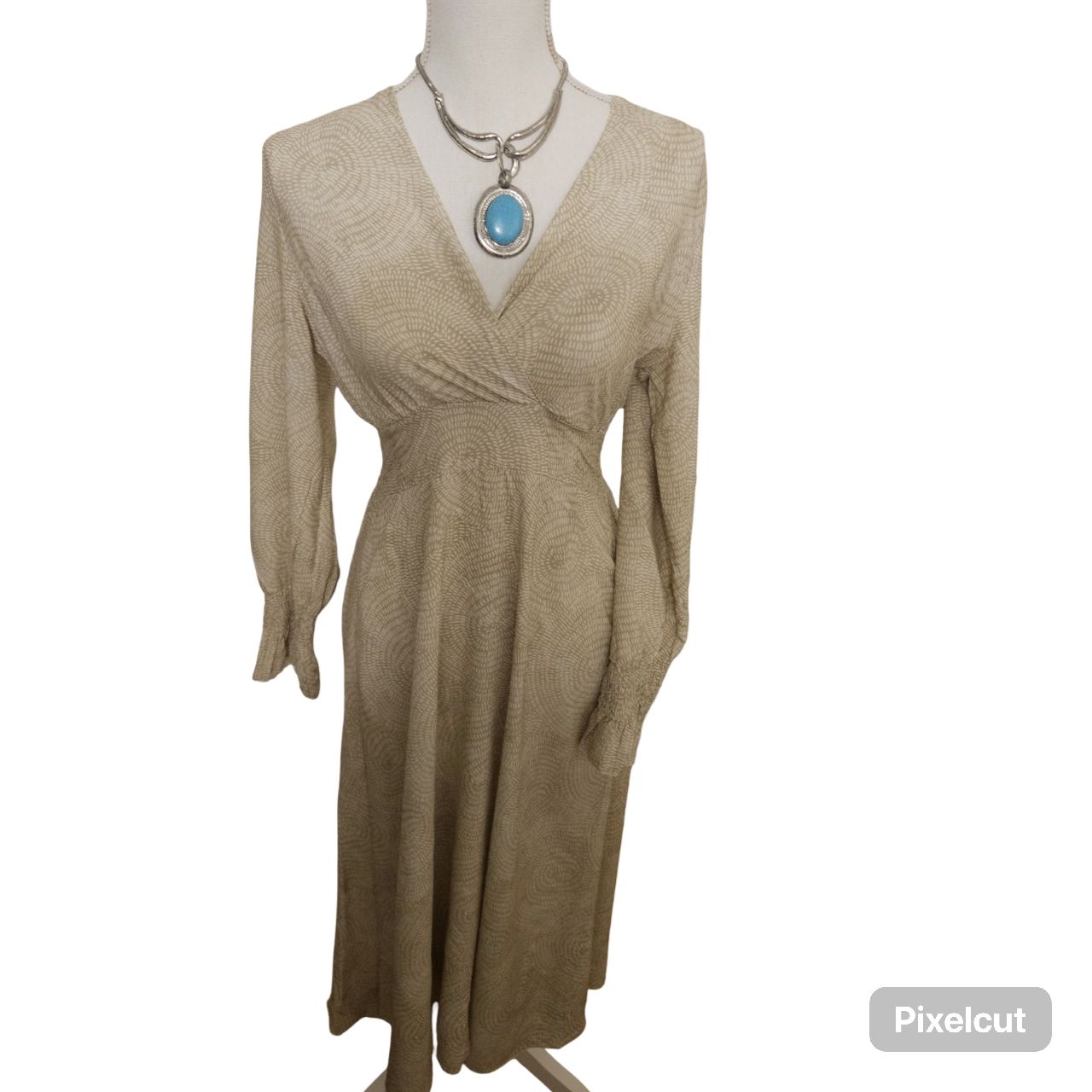 Robes: Beiges Maxikleid, Made In Italy- M – Neuf (Voir description) à Langnau am Albis par Kookysprite 1