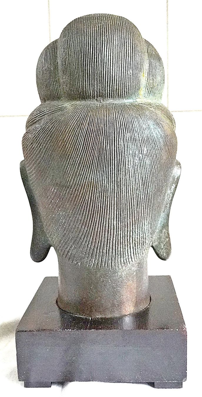 Sculture & Statue: Buddha Kopf Bronce aus Vietnam – Usato da Baar venduto da 2cvbaar 3