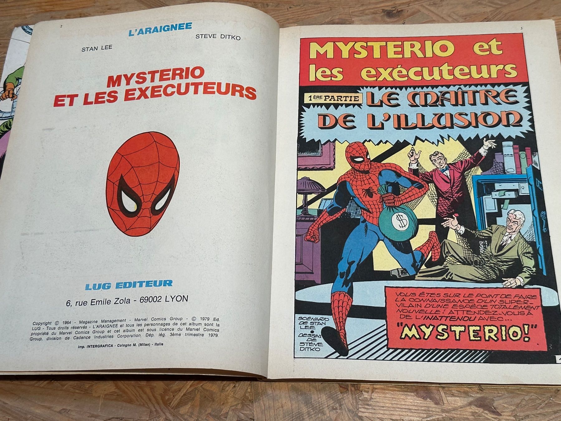 Comics: 3 Comics Frankreich 1979, Spirou, Spiderman – Gebraucht aus Seltisberg von quadartswiss 3
