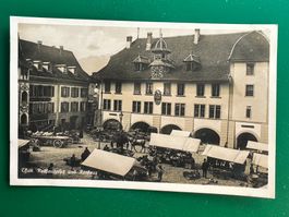 Thun - Rathausplatz - belebt !!!