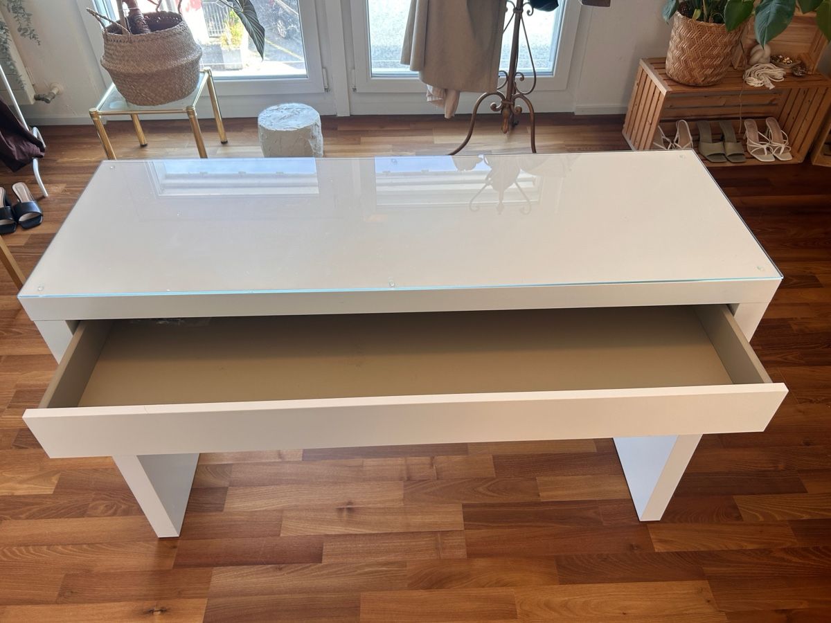 Ikea Coiffeuses: IKEA MALM Friesiertisch – D'occasion à Langrickenbach par lin_v2kc 1