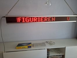 ELEKTRONISCHE LICHT-LAUFSCHRIFT★für jede Aktivität, Laden