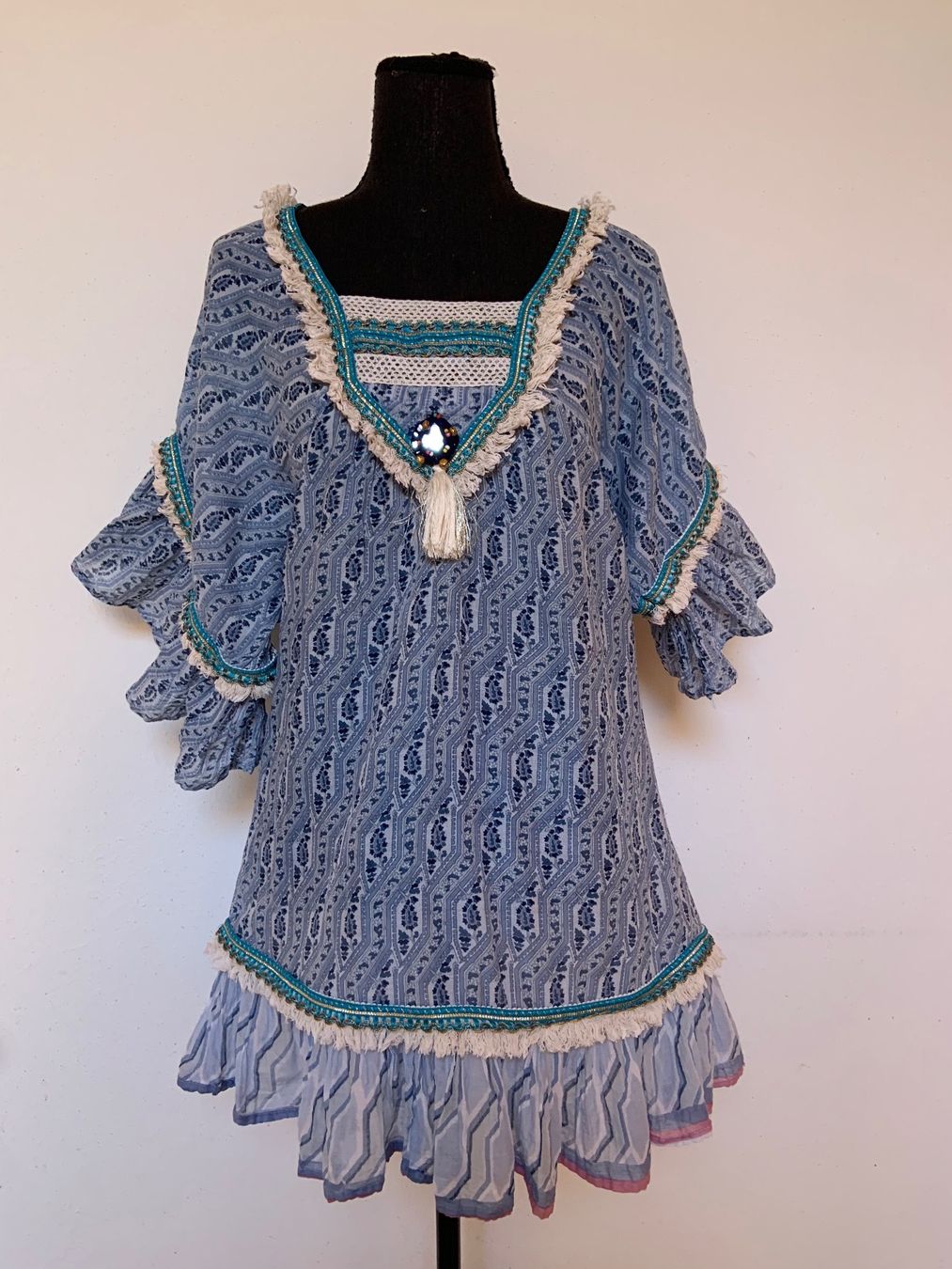 Kleider: Boho Tunika/ Minikleid von Isla Bonita – Neu (gemäss Beschreibung) aus Sigriswil von ck56