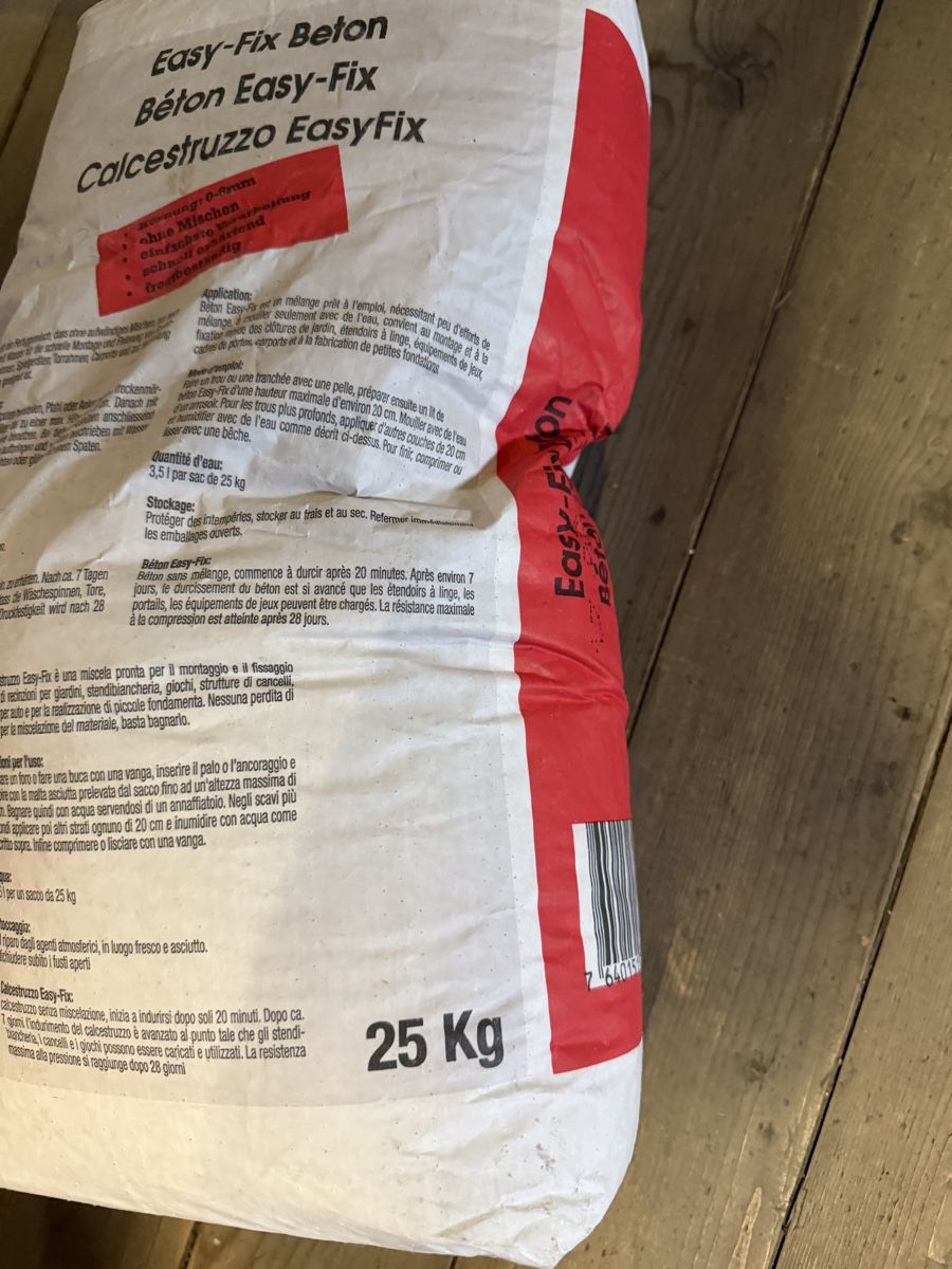 Matériau de remplissage: Beton Fliessestrich | 25kg  – Neuf avec emballage d'origine à Zürich par Nadgb1303 1