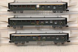 SBB EW I Personenwagen Fleischmann Spur N , 3 Stück