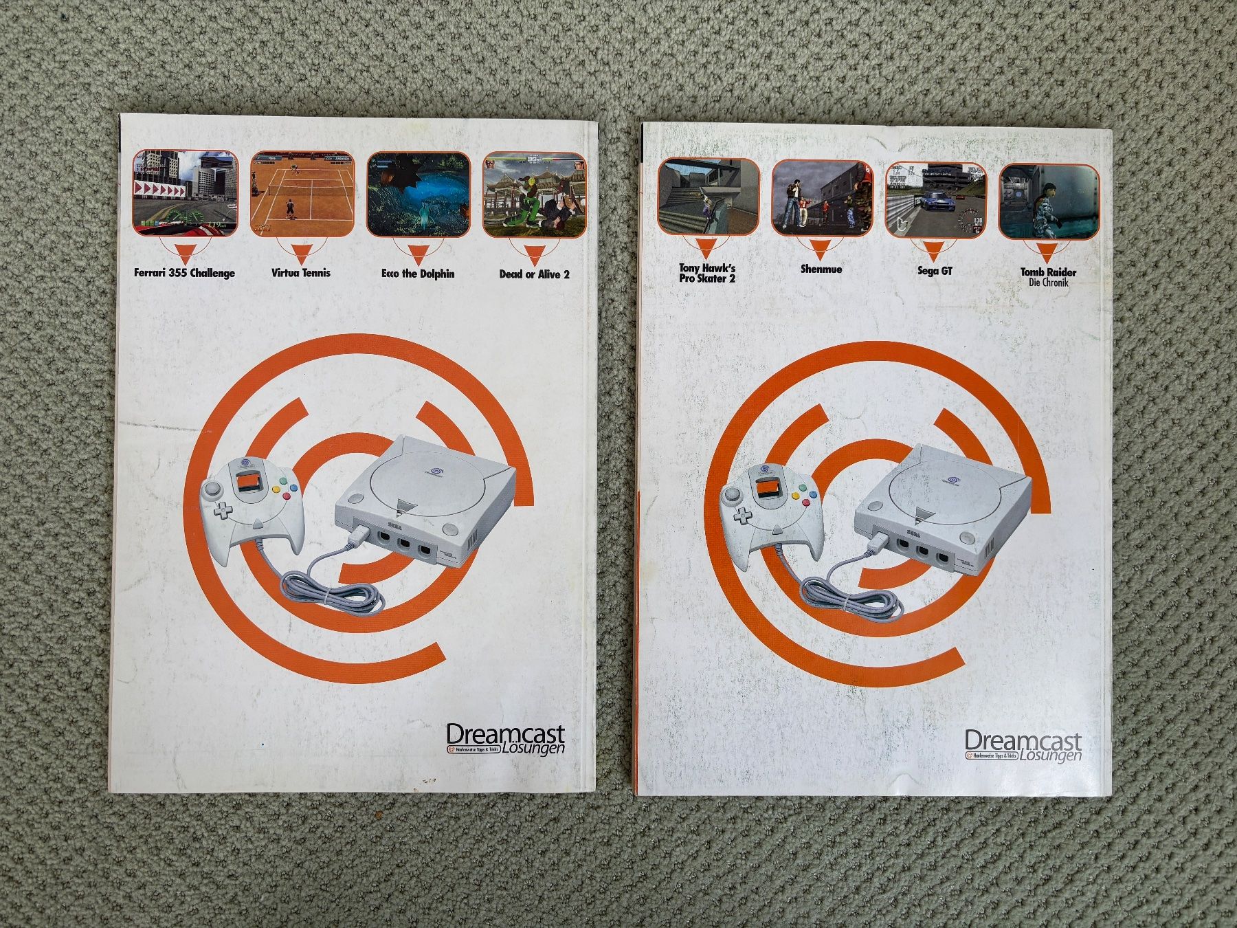 Sega Console: Dreamcast Lösungen Nummer 1 & Nummer 2 – Usato da Zürich venduto da fisadr90 1
