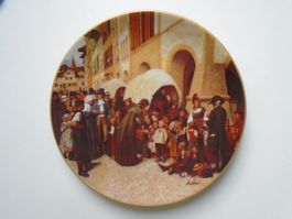 Albert ANKER Sammelteller " DIE LÄNDERKINDER" / Wandteller