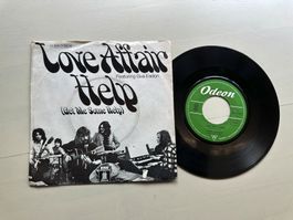 LOVE AFFAIR tolle Help Single Kult Hit 70's Progressive Rock