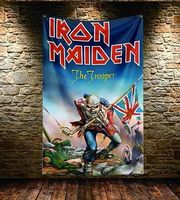Drapeau Iron Maiden The Trooper J017