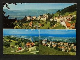 Walzenhausen (AR: 685 m ü.M.), Kurort - Blick ins Vorarlberg