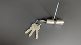 Kaba 8 Zylinder 5000er mit 4 Schlüssel, Länge 65mm