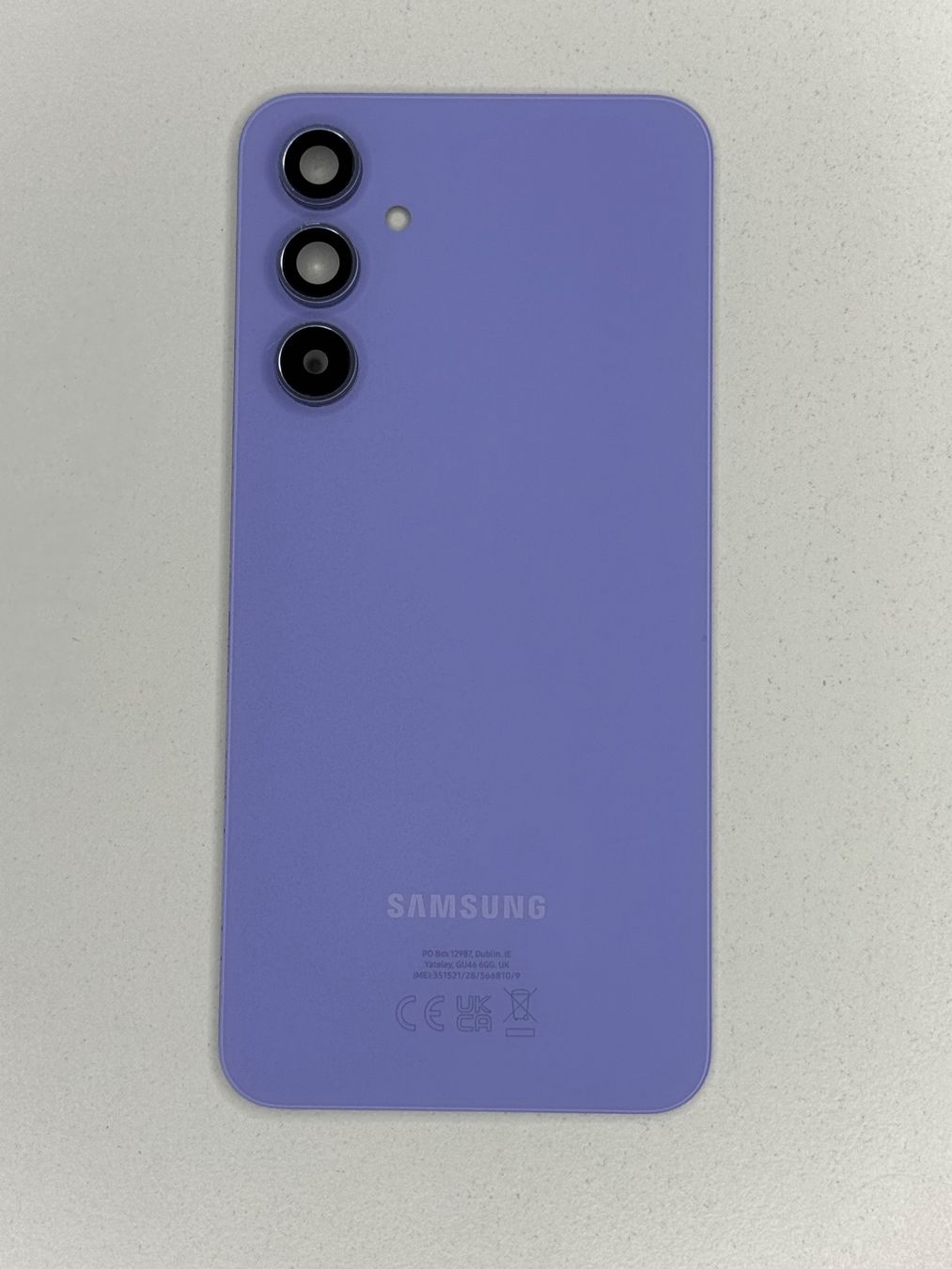 Samsung Telefoni cellulari / Smartphones: Vitre arrière Originale Samsung A54 Violet – Usato da Zug venduto da ElPhone